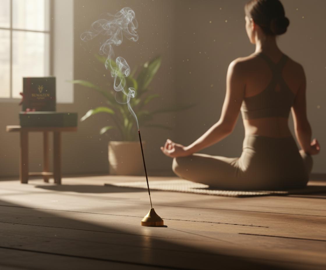 Sumazen Tibetan Incense Gift Set – Handmade Himalayan Herbal Sticks for Yoga, Meditation & Mindfulness