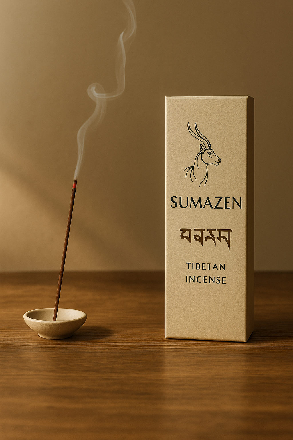 Sumazen Tibetan Incense Sticks – Natural Himalayan Herbal Incense for Yoga, Meditation & Relaxation