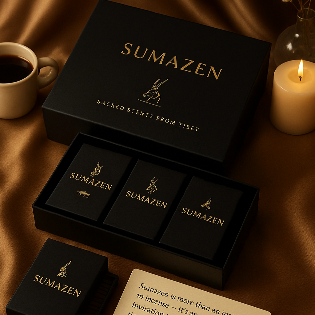 Sumazen Tibetan Incense | 210 Handmade Sticks for Yoga & Rituals