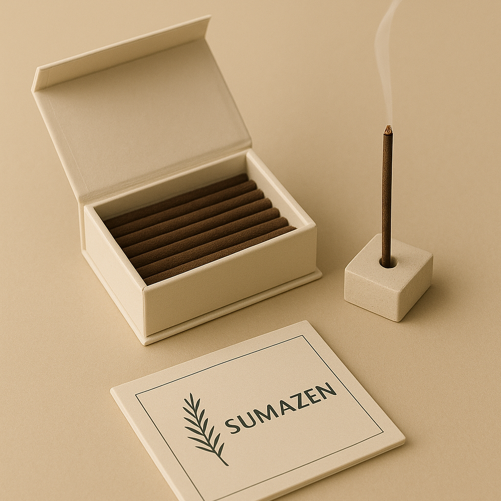 Sumazen Himalayan Incense Gift Set – Handmade Tibetan Sticks for Yoga & Meditation