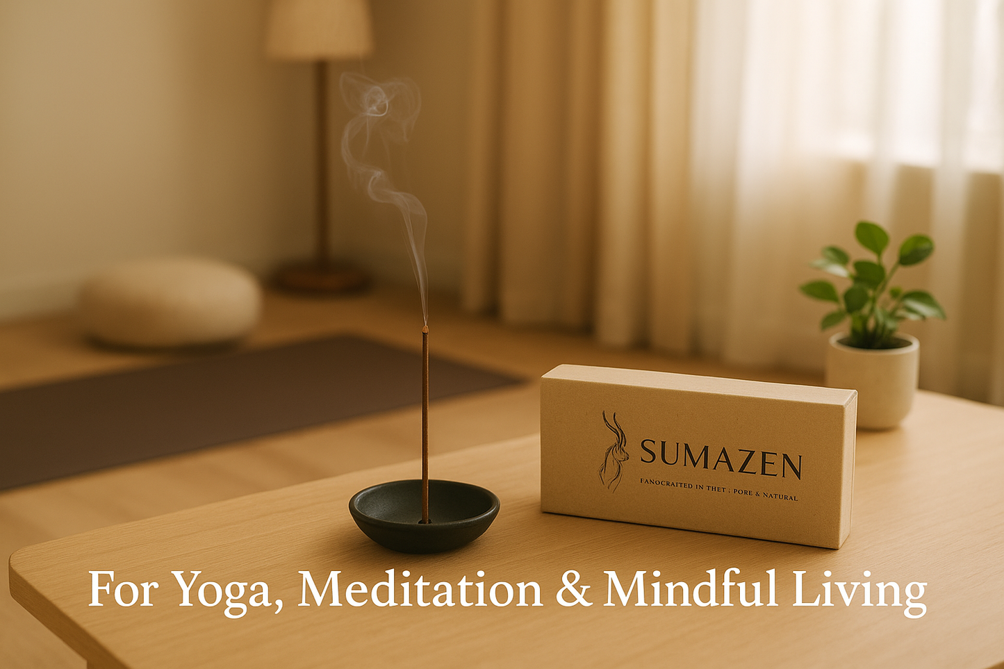 Sumazen Tibetan Incense Sticks – Natural Himalayan Herbal Incense for Yoga, Meditation & Relaxation