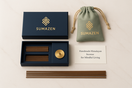 Sumazen Tibetan Red Classic Incense – handmade in Tibet with saffron, agarwood & Himalayan herbs. Perfect for yoga, meditation & rituals. Free worldwide shipping (6–10 days).