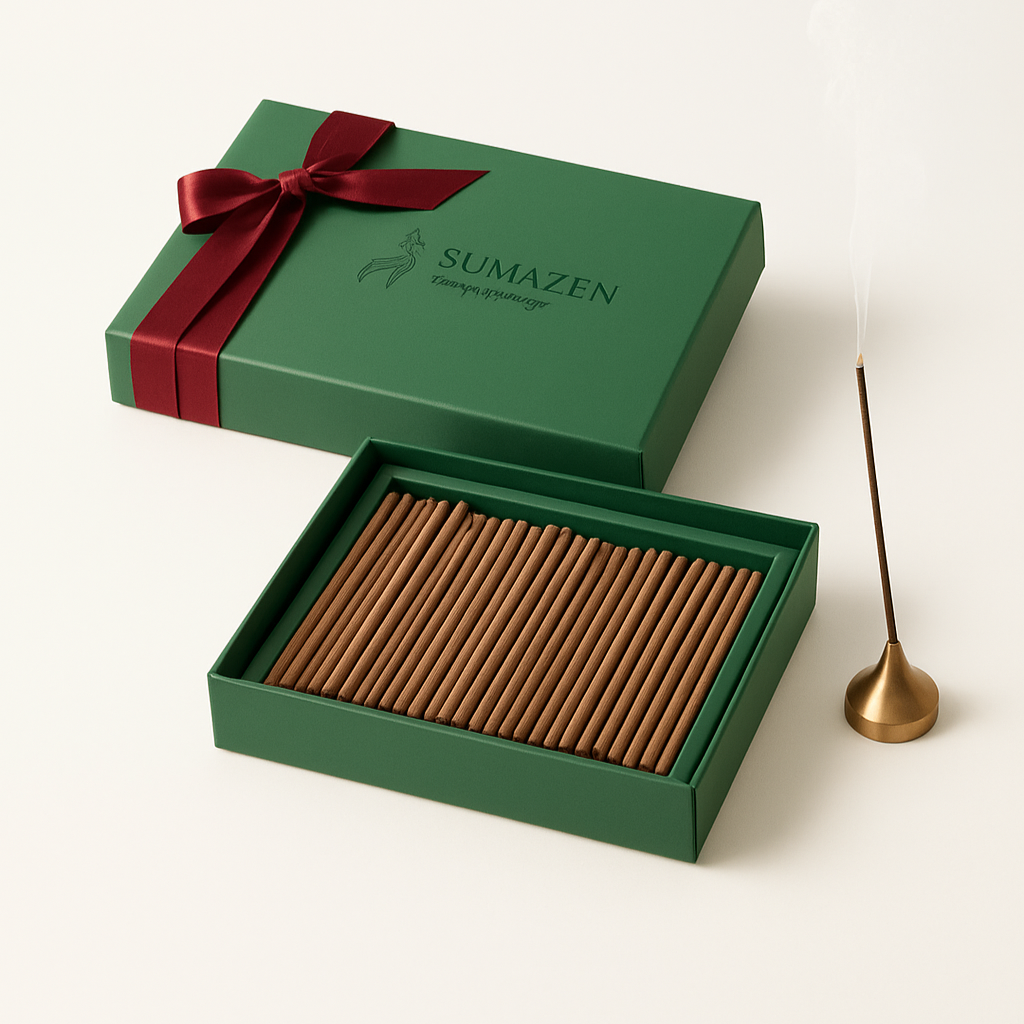 Sumazen Tibetan Incense – Handmade Himalayan Herb Sticks for Meditation & Yoga (39 pcs)