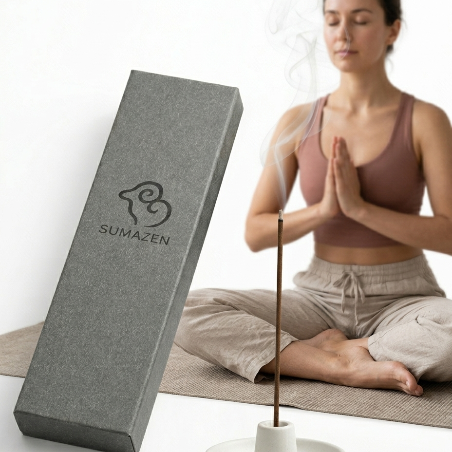 Traditional Tibetan craftsmanship presented as a modern, minimal home fragrance ritual.